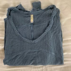 Free People Long Sleeve flowy top